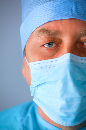 Surgeon at work in operating room.の写真素材