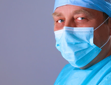 Surgeon at work in operating room.の写真素材