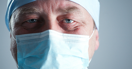 Surgeon at work in operating room.の写真素材