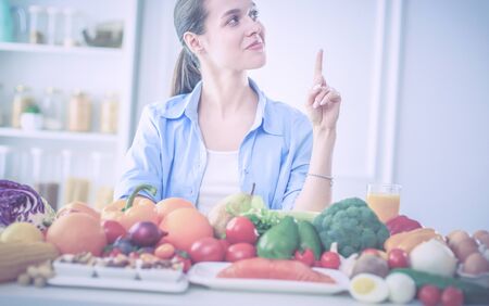 Sexy fashionable woman on the bedの写真素材
