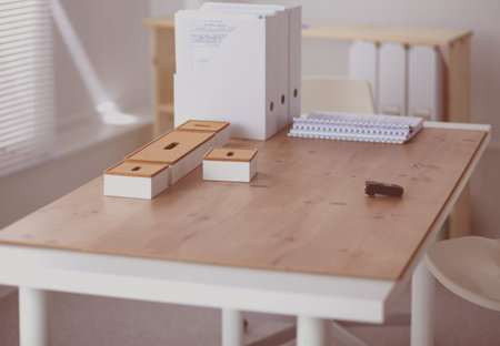 Design studio creativity ideas wood palette decoration concept.の写真素材