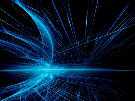 Blue flameの写真素材