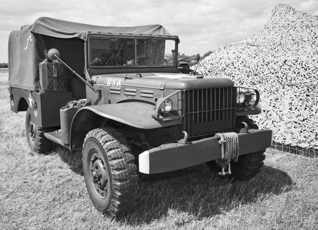 Old US Army Truckの写真素材