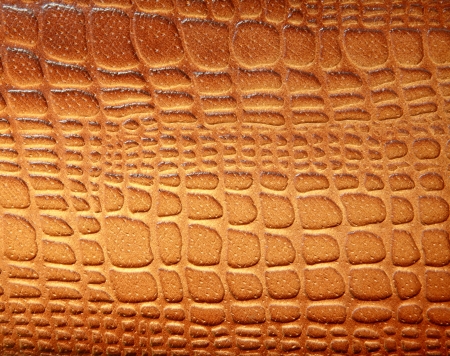 Brown leather texture with patternsの写真素材