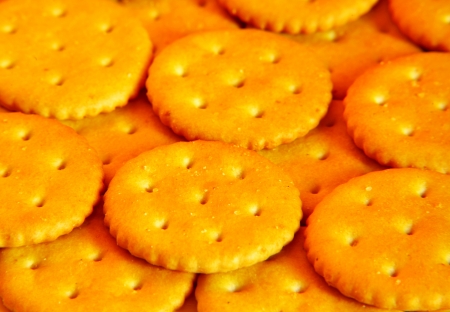 Crackers macroの写真素材