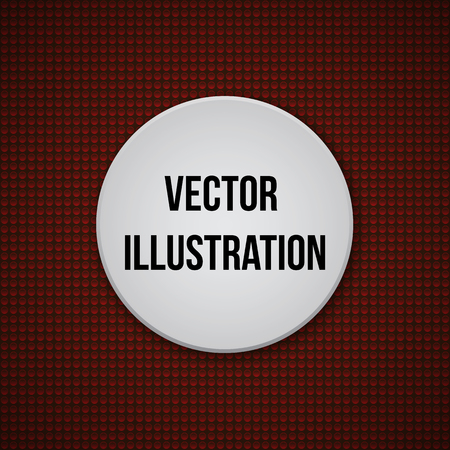 Abstract White. Dark Red Circles Background. Illustration.のイラスト素材