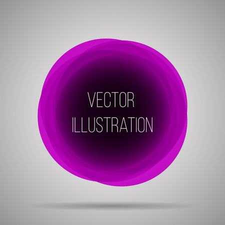 Abstract swirling banner with text. Intersection curves. The energy flow tunnel.  purple, violetのイラスト素材