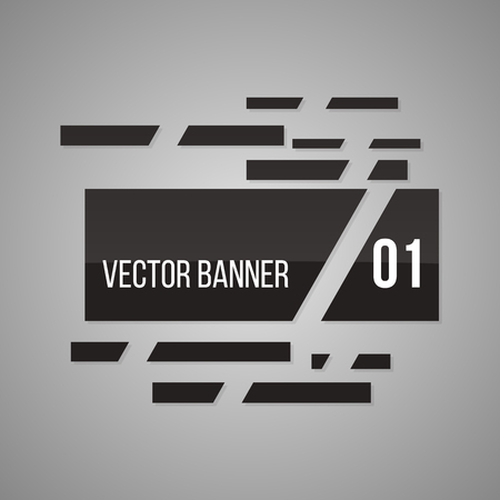 Web banner for website or app or business. Vector illustrationのイラスト素材