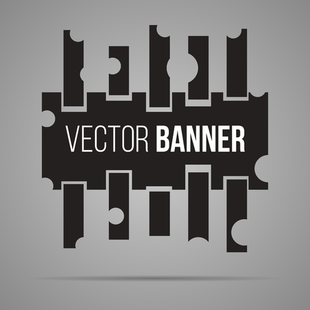 Web banner for website or app or business. Vector illustrationのイラスト素材