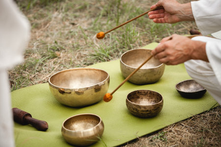 Ukraine, Odessa, Koblevo - august 26-29 - Sound meditation with Tibetan singing bowls at Avatar yoga...