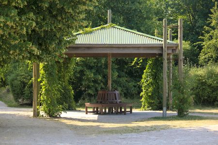 Pavillonの写真素材