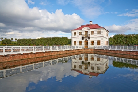 Marli palace in Peterhof, Russiaのeditorial素材