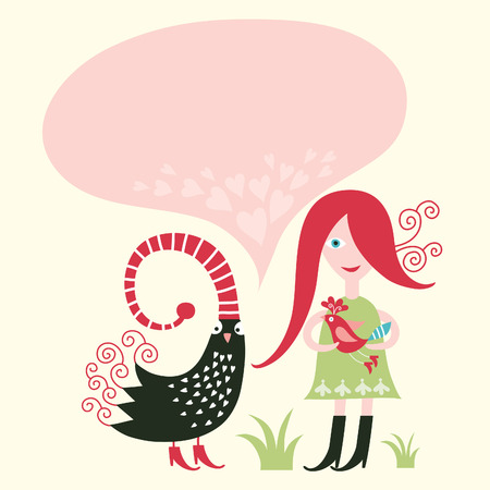 Greeting cardのイラスト素材
