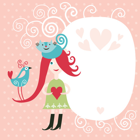 Greeting cardのイラスト素材