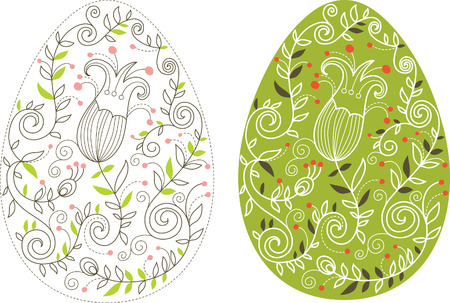 Ester eggsのイラスト素材