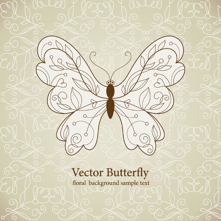 Vector Butterflyのイラスト素材