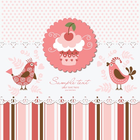 Greeting card のイラスト素材
