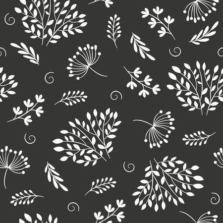 seamless floral patternのイラスト素材