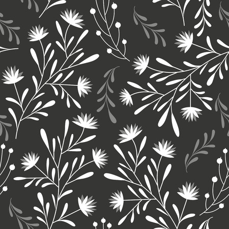 seamless floral patternのイラスト素材