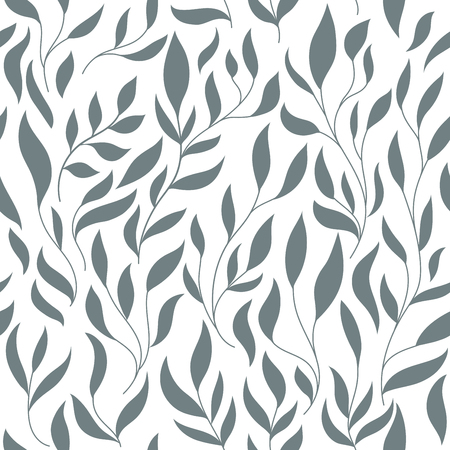 seamless vector floral patternのイラスト素材
