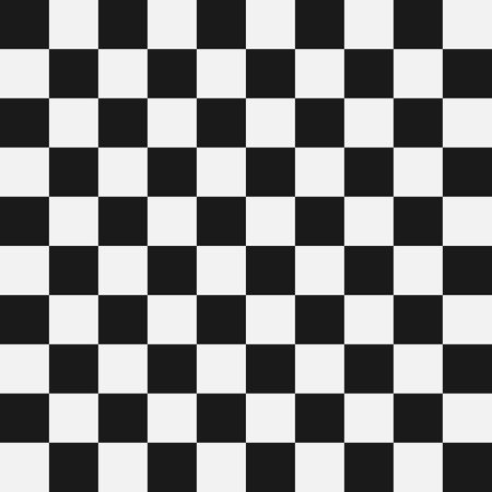 Checkerboard background. Chessboard seamless pattern. Groovy pattern. Geometric abstract retro vintage backdrop. Background of black white squares. Checkered wallpaper.のイラスト素材