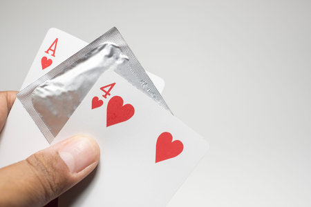 Valentines's day, Number Fourteen card number, Condom Prevent Pregnancy Contraception Valentines...
