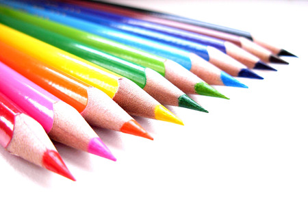 Set of pencilsの写真素材