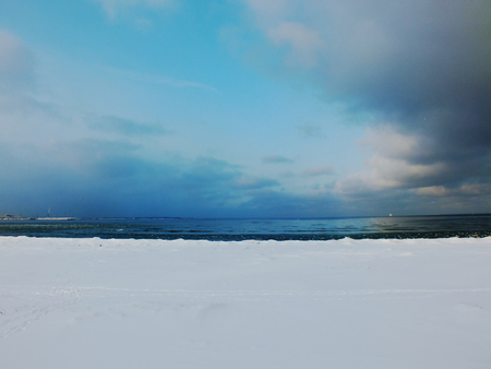 Winter Seaの写真素材