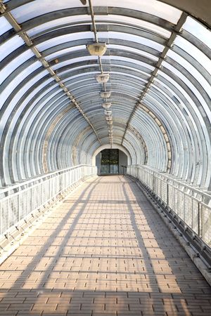 Elevated pedestrian crossing.の写真素材