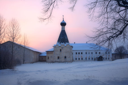 Kirillo-Belozerskiy monastery, town Kirillov, north of Russia.