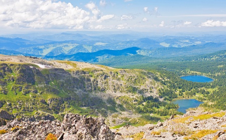 Mountain lakeの写真素材