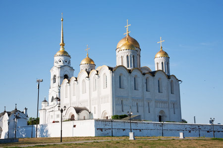 Assumption cathedral at Vladimir built in the 12th century (Russia)