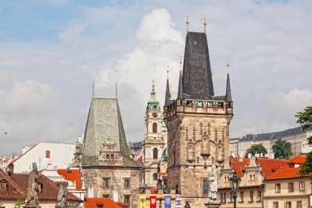 Stare Mesto (Old Town) view, Prague, Czech Republic の写真素材