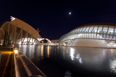 Citi of Arts and Sciences Valencia, Spainのeditorial素材