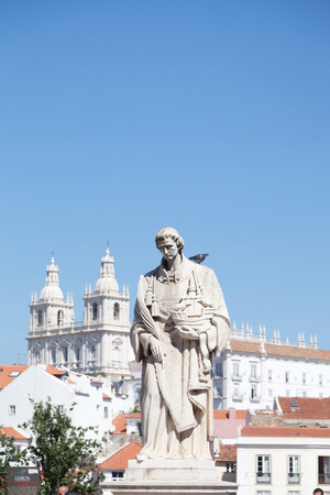 View of Lisbon, Portugalの写真素材