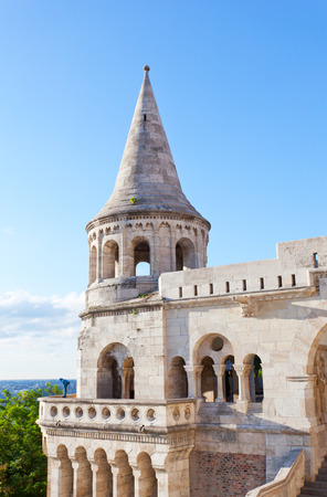 Fisherman Bastion on the Buda Castle hill in Budapest, Hungaryのeditorial素材