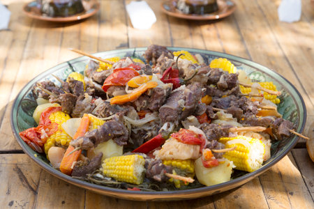 Dymlyama is an Uzbek national dish