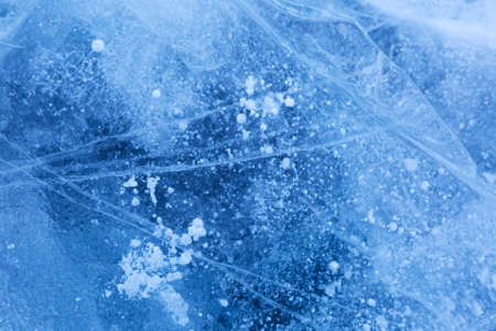 structure of ice on Lake Baikal. Background for designの写真素材