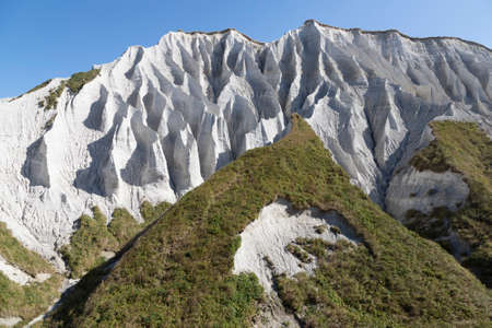White rocks on Iturup Island, South Kurilesの写真素材
