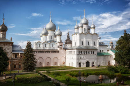 Kremlin in Rostov, the Golden Ring, Russiaの写真素材