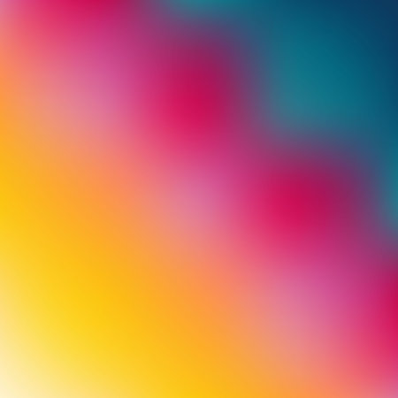 Bright blurry colorful wallpaper background blue, pink, yellow.のイラスト素材