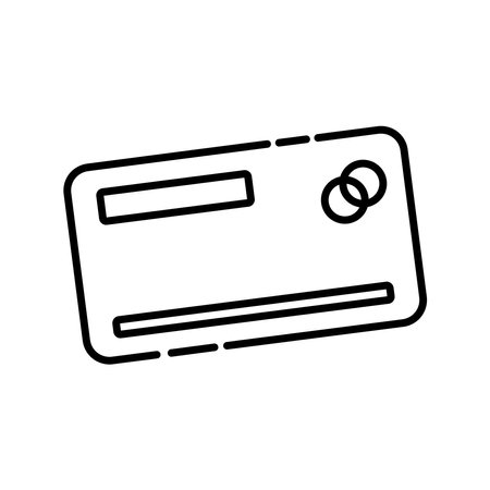 vector credit card iconのイラスト素材