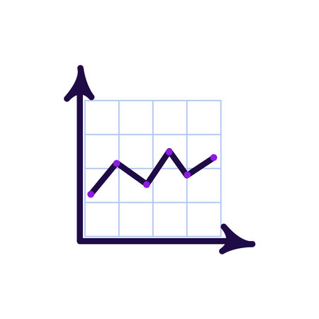 Vector diagram. Infographics with color charts and graphs.のイラスト素材