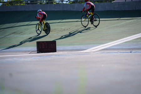 Indonesian paracycling athletes are training to prepare for the next race at the Velodrome Manahan...