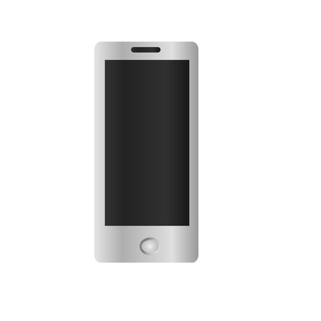 Smartphone model illustrationのイラスト素材