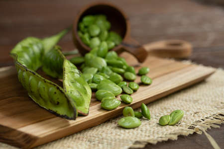 Stinky bean from Indonesiaの写真素材