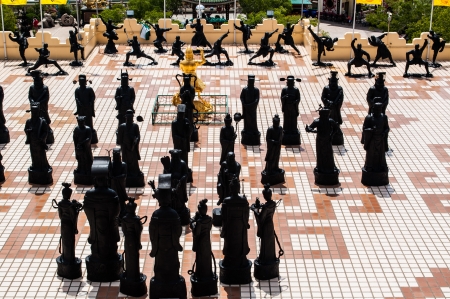 Statue black の写真素材