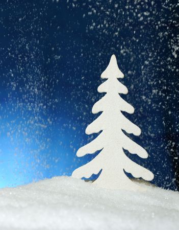 snowfallの写真素材