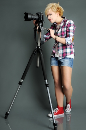 photographerの写真素材