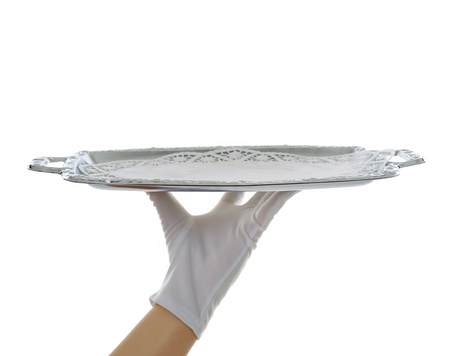 empty trayの写真素材